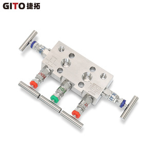 Transmetteur de pression GITO 316L EJA à cinq vannes coplanaires, collecteur en acier inoxydable 304 avec bride 3051 pour transmissions de pression - Product Image 4