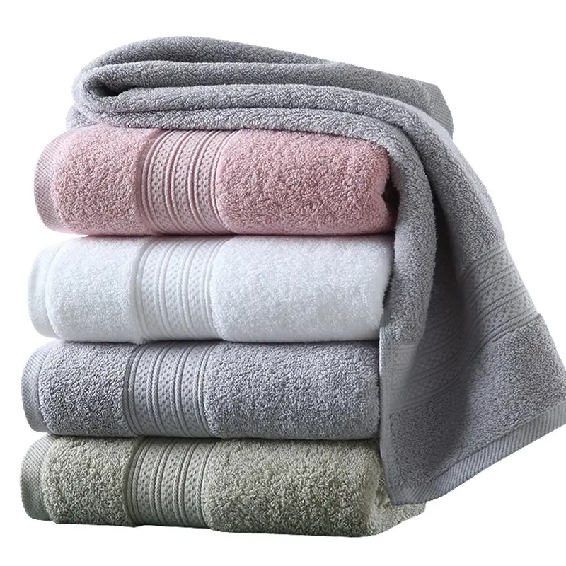 Asciugamano da bagno assorbente morbido in puro cotone extra spesso Ulen 32S