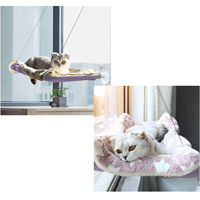 Fenêtre siège de repos pour animaux de compagnie grand lit robuste pour chat hamac pour chat hamac à ventouse pour chat