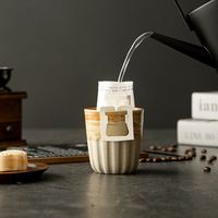 Tasse à café en céramique rétro en poterie grossière Espresso 220ml