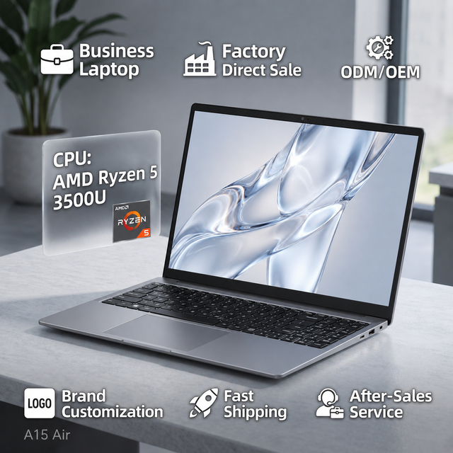 Business Laptop Notebook Computer AMD Ryzen 5 Portable Office Student Education Wholesale Brand New Oem Odm Factory Supply