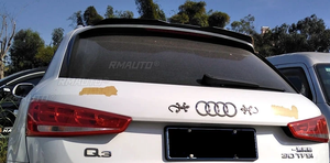 Alerón Trasero de Techo para Auto, Pieza Exterior de Plástico ABS, Alerón Trasero para Audi Q3 2014-2019, Pieza de Modificación - Product Image 4