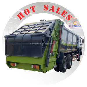 Sinotruk HOWO 4*2 6*4 8*4 10 ruedas conducción LHD RHD nuevo o <span class=keywords><strong>gancho</strong></span> de <span class=keywords><strong>segunda</strong></span> <span class=keywords><strong>mano</strong></span> camión de basura ligero camiones de recogida de basura para la venta - Product Image 4