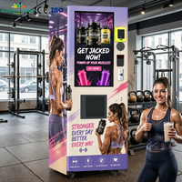Máquina Expendedora de Bebidas de Proteína Instantánea de Alta Velocidad Automática para Gimnasio GJ711, 24 Horas, para Centros de Fitness
