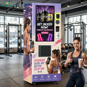 Máquina Expendedora <span class=keywords><strong>de</strong></span> Bebidas <span class=keywords><strong>de</strong></span> Proteína Instantánea <span class=keywords><strong>de</strong></span> Alta Velocidad Automática para Gimnasio GJ711, 24 Horas, para Centros <span class=keywords><strong>de</strong></span> Fitness - Product Image 1