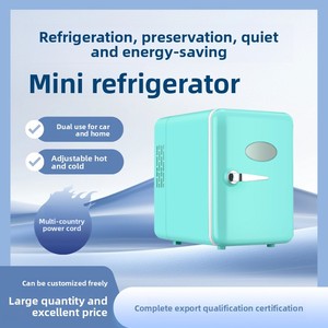 Mini-réfrigérateur portable rose <span class=keywords><strong>12V</strong></span> 5L pour cosmétiques et maquillage domestique, le plus petit du marché - Product Image 4