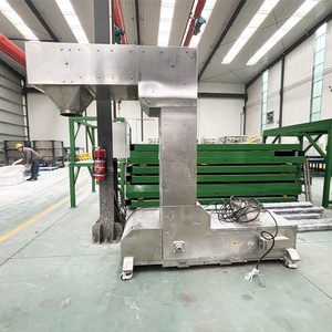 Transportador en forma de Z ajustable, cuerpo de acero inoxidable, elevador de PVC PU, equipo de transporte de alimentos - Product Image 4