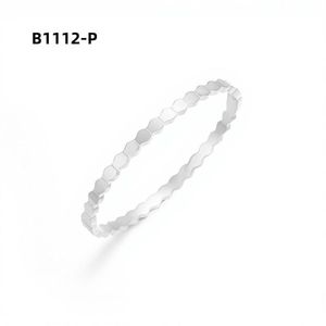 กำไล B1112แฟชั่น AMY เครื่องประดับสำหรับผู้หญิงทำจากสังกะสีอัลลอยรูปหกเหลี่ยมเป็นของขวัญสร้อยข้อมือนำเทรนด์ - Product Image 1
