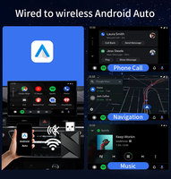 K8 MINI con cable a inalámbrico Carplay adaptador Dongle para Apple Caprlay y Android Auto 2 en 1 inalámbrico Carplay Mini Dongle adaptador