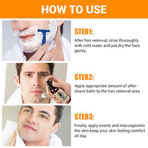 Baume <span class=keywords><strong>après</strong></span>-<span class=keywords><strong>rasage</strong></span> pour <span class=keywords><strong>homme</strong></span> : hydratant et rafraîchissant, apaise les irritations pour une <span class=keywords><strong>peau</strong></span> douce et soyeuse <span class=keywords><strong>après</strong></span> le <span class=keywords><strong>rasage</strong></span> - Product Image 3