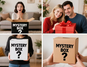Boîte surprise avec <span class=keywords><strong>100</strong></span>% de chance de gagner des produits aléatoires, des produits électroniques originaux, des cadeaux gratuits <span class=keywords><strong>pour</strong></span> adultes, des jouets mystère et des ventes flash - Product Image 5