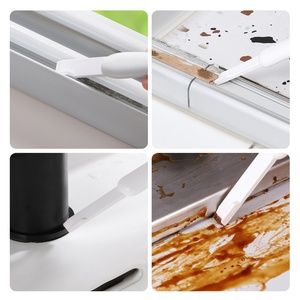 2in1 <b>Cleaning</b> Shovel Plastic Bathroom <b>Cleaning</b> <b>Brushes</b> Integrated Gap Corner and <b>Drain</b> <b>Cleaning</b> <b>Brush</b> - Product Image 5