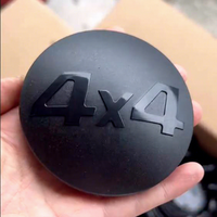 Cache-moyeux de roue de voiture personnalisés et lettres de badge 3D en métal lourd avec ruban adhésif, logo de voiture