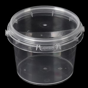 New arrivals cao minh bạch PP Vòng trái cây thực phẩm lưu trữ Làm xáo trộn rõ ràng container nhựa Deli container - Product Image 4