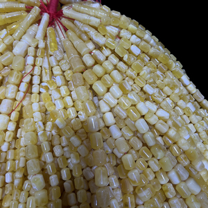 Di alta qualità naturale ambra russa gioielli miele e scatola bianca a forma di 8-14mm completo di preghiera Imam musulmani perline pietre preziose sciolte - Product Image 4