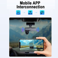 Kamera Dasbor Mobil ADAS DMS HD Peringkat Teratas, DVR Mobil 4G AI, Kamera Mobil GPS dengan Alarm