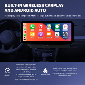 Màn hình đa phương tiện ô tô không dây 10.25 inch, hỗ trợ Carplay và Android 12, dành cho Audi Q5 2009-2016, tích hợp WIFI, 4G SIM, Radio, GPS, Navi, Stereo, Video - Product Image 2