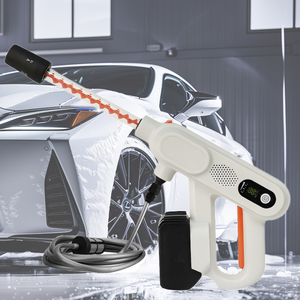 Nettoyeur de voiture portable sans fil haute pression OEM, machine de lavage autonome, pulvérisateur, outils électriques rechargeables sur <span class=keywords><strong>batterie</strong></span> - Product Image 3