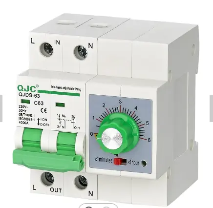 QJC mechanical Time Switch Factory Wholesale timer switch 32A 63A 6 hours countdown 230v 400v