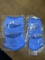 Bandana rafraîchissante pour chien en tissu respirant à mailles perforées, en matériau PVA certifié REACH, tailles S, M, L, XL