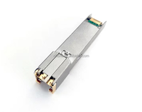 Modul Transceiver Serat Optik Tembaga SFP RJ45 1.25G 10/100/1000Base-T 20KM GLC-TA/SFP--T POE/GSM IP SDK untuk Penggunaan Pusat Data