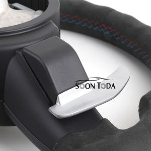 Volante de Fibra de Carbono Mate y Alcántara con Personalización VIP para <span class=keywords><strong>BMW</strong></span> M3 M4 M5 M6 F30 F10 F15 F36 F01 F20 - Product Image 4