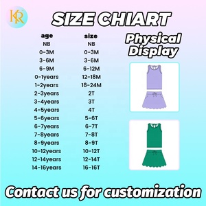 Kerui meisjes sportkleding op maat gemaakte kleur golfdesign <span class=keywords><strong>fitness</strong></span> yoga set kindermeisjes mouwloze outfits met twee zakken tennissets - Product Image 2