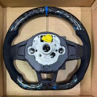 Volant en fibre de carbone pour Volkswagen Golf 5 6 7 7.8 R 7R MK5 MK6 MK7 Gti Polo Passat B7 B8 Tiguan CC