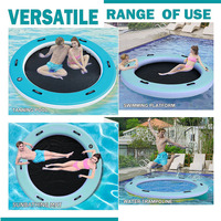 Drop Stitch Water Sport PVC Portable Gonflable Outdoor Water Floating Mat Floating Water Hamac