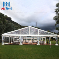 Tente de réception extérieure en aluminium à portée libre, grande tente de mariage pour 200 à 800 personnes, tente de réception extérieure