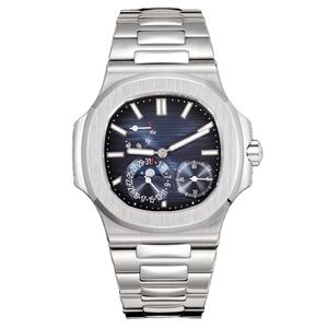 Montre automatique élégante pour femme avec cristal saphir, bracelet en acier inoxydable, cadran turquoise, chronographe phase de lune, montre mécanique - Product Image 3