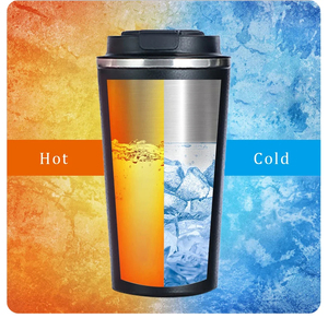 Taza de Viaje Inteligente Portátil al por Mayor, Vaso Térmico de Acero Inoxidable con Pantalla de Temperatura, Capacidad de 380ml y 510ml - Product Image 6