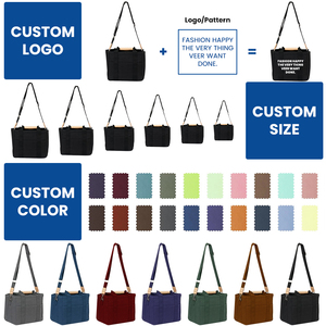 Bolsa <span class=keywords><strong>de</strong></span> Compras <span class=keywords><strong>de</strong></span> Lona Personalizada <span class=keywords><strong>con</strong></span> Asa <span class=keywords><strong>de</strong></span> <span class=keywords><strong>Madera</strong></span> Ajustable y Múltiples Bolsillos para Uso Diario <span class=keywords><strong>de</strong></span> Mujeres - Product Image 3