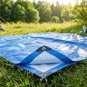 <span class=keywords><strong>Bâche</strong></span> pliable portable en PE enduit <span class=keywords><strong>pour</strong></span> le camping, imperméabilisation et protection du <span class=keywords><strong>bois</strong></span> <span class=keywords><strong>de</strong></span> <span class=keywords><strong>chauffage</strong></span> avec fonction résistante à l'eau - Product Image 2