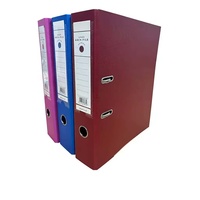 Carpeta de Archivo con Clip de Resorte Metálico, Carpeta de Archivo de Tapa Dura PP A4, Carpeta de Archivo con Impresión Personalizada para Oficina, Portadocumentos