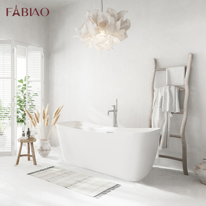 FABIAO CUPC APPROUVÉ Moderne Luxe Trempage Profond <span class=keywords><strong>Salle</strong></span> <span class=keywords><strong>De</strong></span> Bains Douche Autonome <span class=keywords><strong>Baignoire</strong></span> En Acrylique Autoportante - Product Image 4
