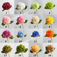 Vente en gros de fleurs artificielles réalistes en latex de haute qualité, couleur vert et blanc, pour la décoration de mariage, de la maison et de la table