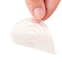 Protections de pieds de meubles en silicone autocollantes antidérapantes écologiques absorbant les chocs silencieuses lavables pour chaises et tables