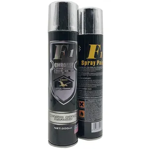 Spray para verniz, efeito prateado, revestimento nano, azul, rodas, alto calor, espelhado, dourado, kit cromado