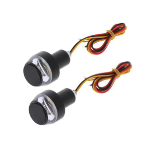 Wholesale/LED Motorcycle Front Handlebar Turning Light Handle <b>bar</b> <b>End</b> Light Universal Motorbike LED Turn signal Indicator Light - Product Image 1