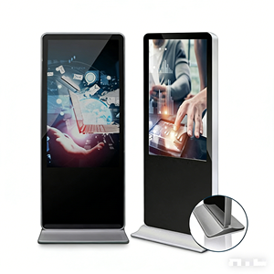 Écran publicitaire tactile vertical 65 pouces, couleur intégrale, étanche IP67, haute définition, à écran partagé, <span class=keywords><strong>pour</strong></span> affichage de produits laitiers - Product Image 2