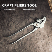Pince à bec d'oiseau italien pour le bricolage nouvelle mise à niveau outil d'artisanat en cuir cordonnier cordonnier pinces de selle marteau en acier durable pour