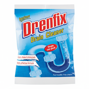 Powerful Eco-Friendly Drenfix Sink <b>Drain</b> Cleaner Powder with Above 80% Active Content for <b>Bathroom</b> Clogs and Pipeline Dredge - Product Image 2