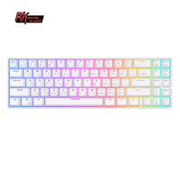 Royal Kludge Rk71 clavier de jeu oem hotswap 71 touches clavier mécanique sans fil rvb translucide langue thaïlandaise clavier pc