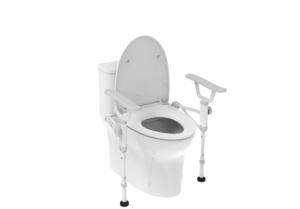 מעקי תמיכה לשירותים מדגם Sunten SA006 בעיצוב חדש לגמרי, לבטיחות קשישים, עם מעקה אחיזה מתקפל ומתכוונן לקשישים ונכים - Product Image 3