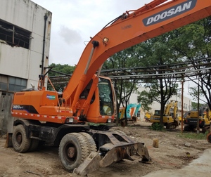 Excavatrice sur pneus d'occasion Doosan DH210w-7 DH150W-7 DH210 avec capacité de godet de 0,28-0,75 m, puissance de 71 kW, garantie de 6 mois - Product Image 6
