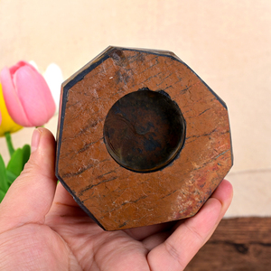 Support de Bougie Artisanal en Cristal Naturel Énergétique, Gravure de Pierre Précieuse Sculptée pour la Décoration Intérieure (Vente en Gros) - Product Image 5