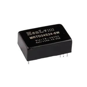 Meter use isolated power converter 12v to 24v dc 5w step up converter power meter converter