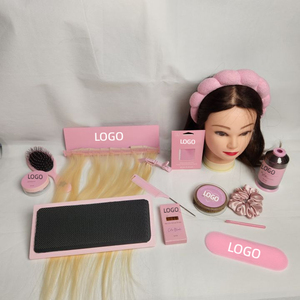 فرشاة شعيرات صغيرة مطلية بالذهب عالية الجودة فرشاة تدليك لفصل الشعر عن حلقة فرشاة للاستخدام التجاري AWYQYH - Product Image 5