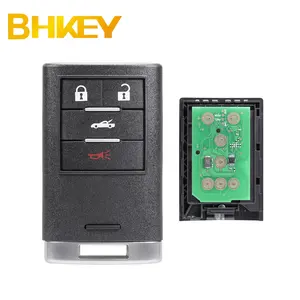 Untuk Chevrolet Corvette 2008-2013 4 tombol 315MHz Keyless Entry Remote kunci mobil Fob Fob